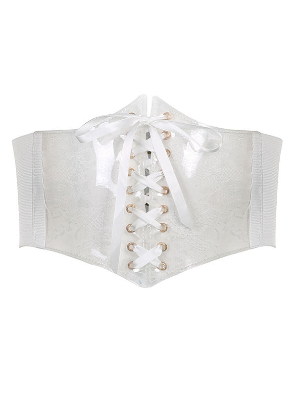 Patchwork Lace Corset Top Corset Top