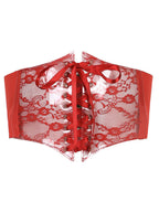 Patchwork Lace Corset Top Corset Top