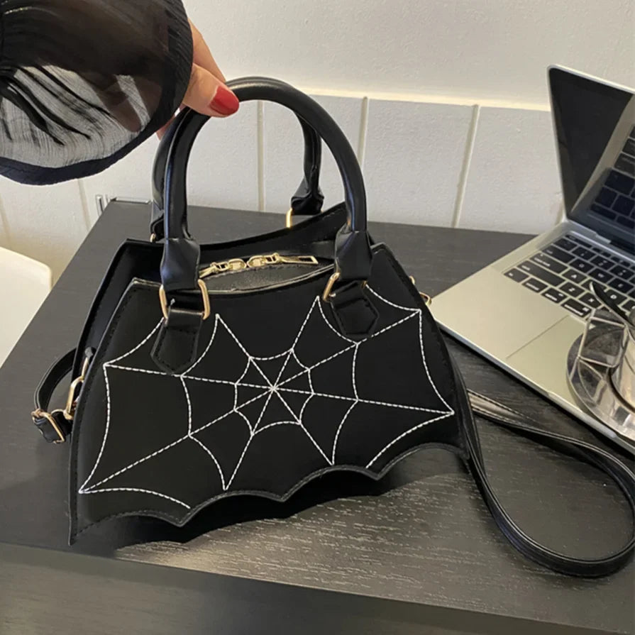 Halloween WingCreative Crossbody PU Leather Fashion Bat Women's Novelty Bag