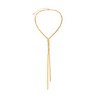 Adjustable Flat Temperament Weave Link Chest New Necklace