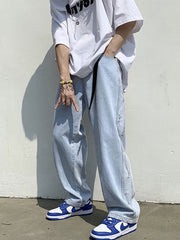 Men’s Colorblock Straight Jeans Jeans
