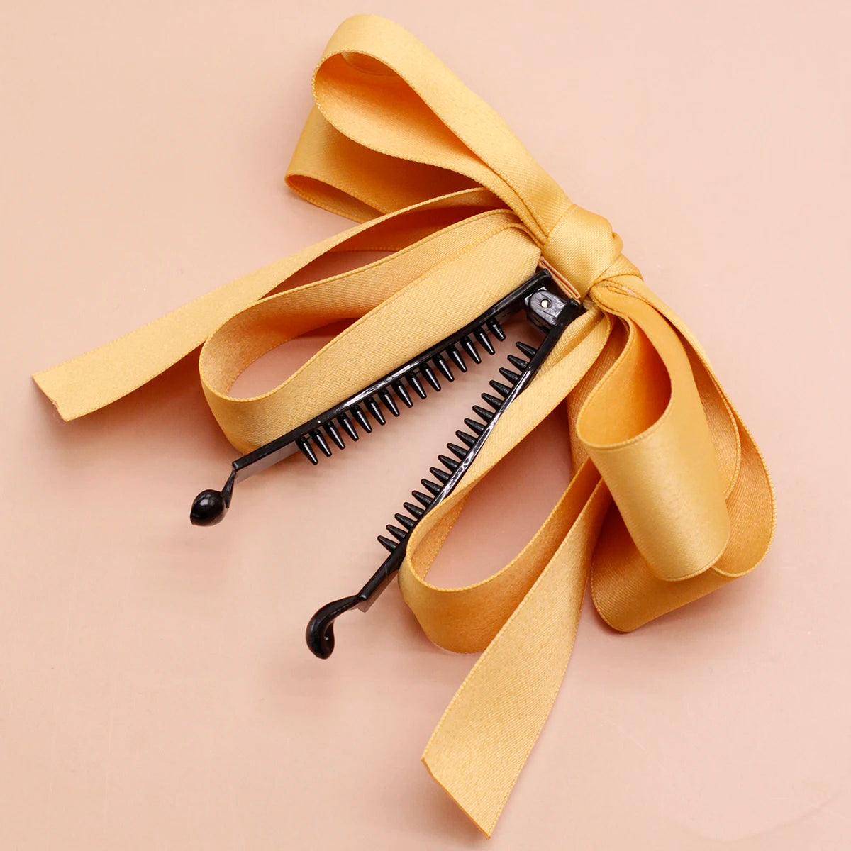 New Banana Clip Double Layer Horsetail Christmas Hair Accessory