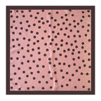 Minimal Polka Dot Square Head Neck Scarf