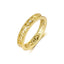Sterling Silver Square Geometric Zirconia Ring
