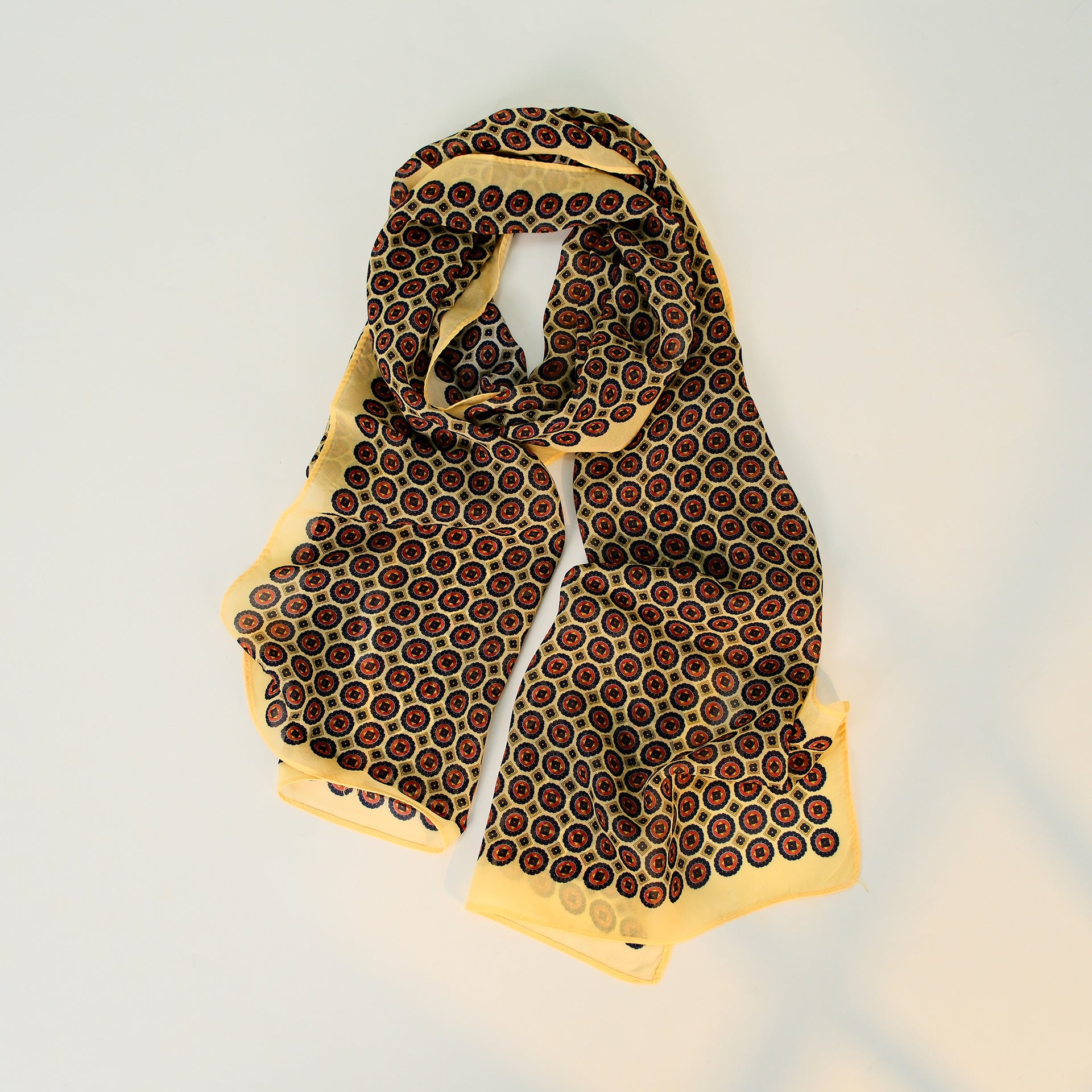 Chiffon Lightweight Vacation Long Scarf Secondary image