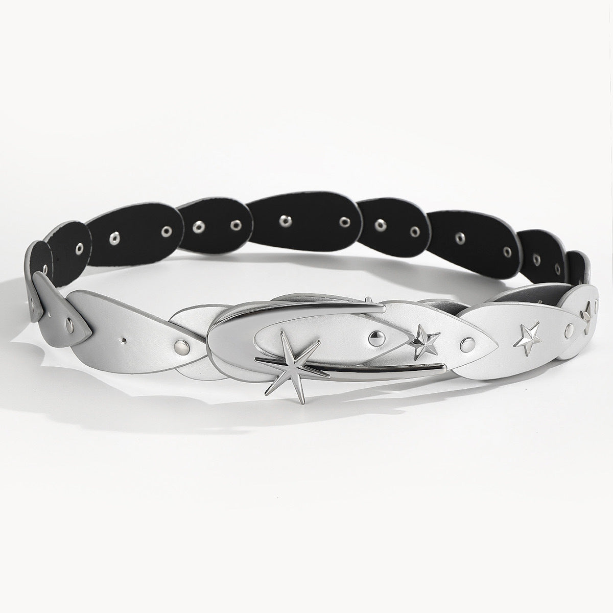 Silver Minimalist Chic Waist Belt Secondary image
