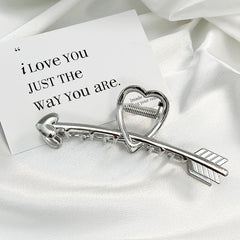 Premium Gold Silver Metallic Hair Claw