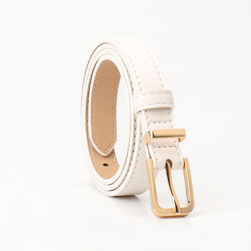 Minimalist Faux Leather Waist Belt Secondary image