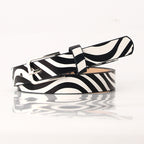 Animal Print Slim Fashion Belt