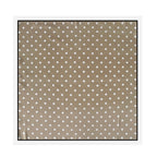 Polka Dot Square Neck Ribbon Head Scarf