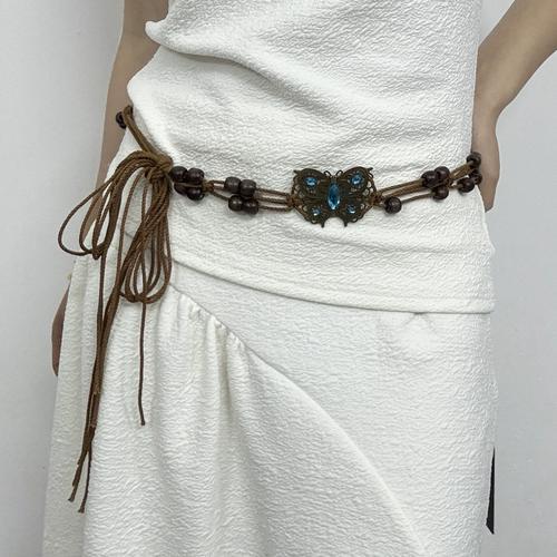 Boho Handmade Braided Butterfly Waist Chain Secondary image