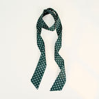 Polka Dot Elegant Long Thin Print Neck Scarf