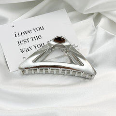 Premium Gold Silver Metallic Large Hair Claw