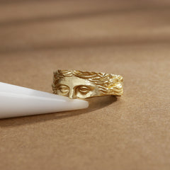 Venus Half Face Mask Unisex Open Knuckle Ring