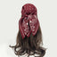 Paisley Print Mid Square Head Scarf