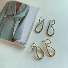 Minimalist Stacked Ear Cuff Earrings