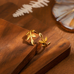 Titanium Steel Adjustable Open Vintage Ring