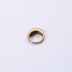 Minimalist Round Stainless Steel Ring