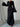 Long Sleeve Loose Tie Waist Elegant Maxi Dress Secondary image