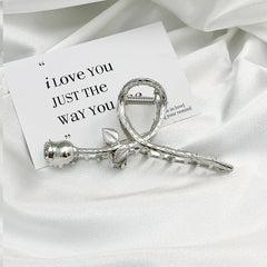 Premium Gold Silver Metallic Hair Claw