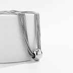 Bold Bead Pendant Choker Layered Necklace