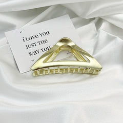 Premium Gold Silver Metallic Large Hair Claw