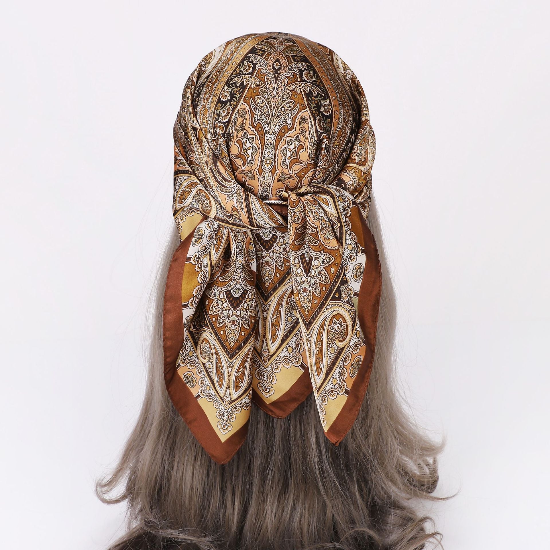 Elegant Paisley Square Shirt Neck Scarf Secondary image