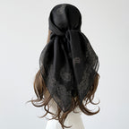 Paisley Print Large Square Retro Shawl Scarf
