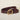 Vintage Glossy Edge Irregular Buckle Leather Belt Secondary image