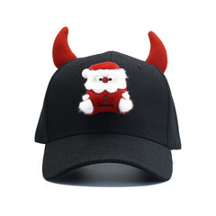 Demonic Horn Adjustable Peak Christmas Hat
