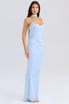 Corset Style Bodycon Formal Dress