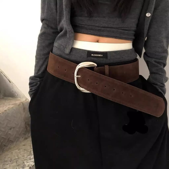 Vintage Fashion Style Leather Belt Main image