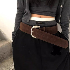 Vintage Fashion Style Leather Belt