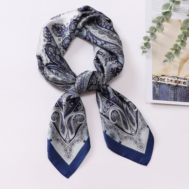 Elegant Paisley Square Shirt Neck Scarf Main image