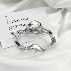 Premium Gold Silver Metallic Large Hair Claw