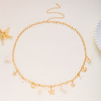 Boho Starfish Shell Beach Waist Chain