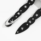 Silver Minimalist Chic Waist Belt
