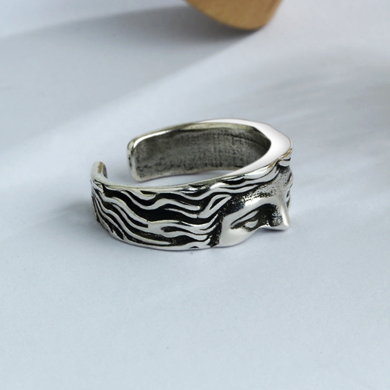 Venus Half Face Mask Unisex Open Knuckle Ring