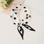 Pearl Magnetic Buckle Polka Dot Neck Ribbon Scarf