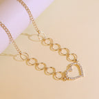 Heart Rhinestone Sparkle Chic Waist Chain
