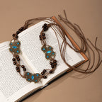 Boho Handmade Braided Butterfly Waist Chain