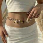 Gold Shell Conch Chic Beach Waist Chain