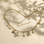 Gold Shell Conch Chic Beach Waist Chain