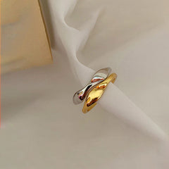 Wavy Irregular Open Band Index Finger Ring