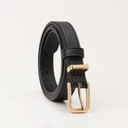 Minimalist Faux Leather Waist Belt