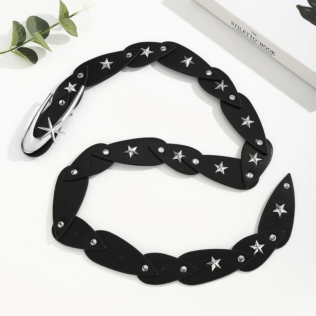 Silver Minimalist Chic Waist Belt
