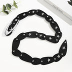 Silver Minimalist Chic Waist Belt