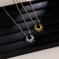 Vintage Style Gold Plated Sunflower Collar Necklace