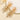Floral Resin Tassel Statement Earrings Secondary image