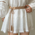 Boho Handmade Woven Wide Waist Belt